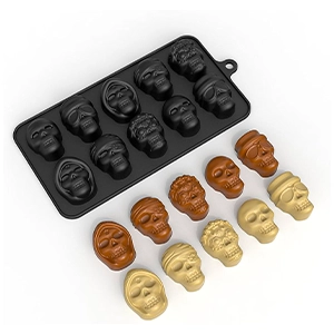 altar de muertos moldes para hacer calaveras de chocolate